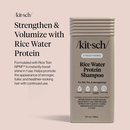 kitsch Strengthening Rice Water Shampoo