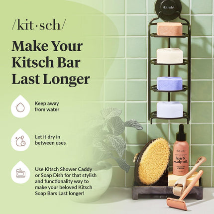 kitsch Tea Tree Shampoo and Conditioner Set – Anti Dandruff