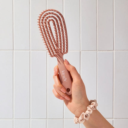 kitsch Terracotta Detangling Flexi Brush