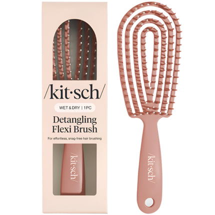 kitsch Terracotta Detangling Flexi Brush