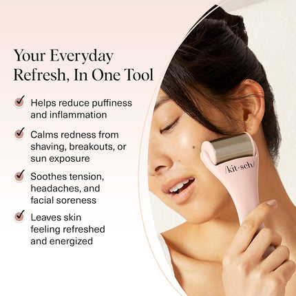 kitsch Terracotta Ice Roller