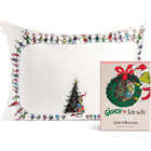 kitsch The Grinch x Kitsch Satin Pillowcase in Whoville