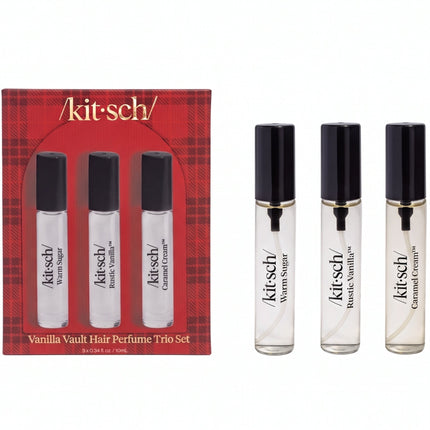 kitsch Vanilla Vault Hair Perfume Trio Set