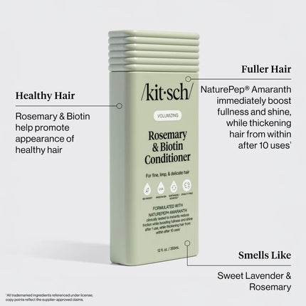 kitsch Volumizing Rosemary & Biotin Conditioner