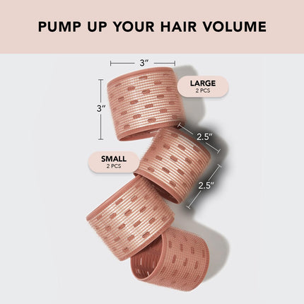 kitsch XL Thermal Rollers 4pc Set