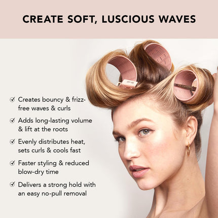 kitsch XL Thermal Rollers 4pc Set