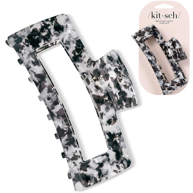 kitsch Black Marble Jumbo Claw Clip