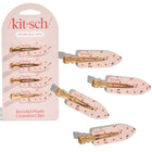 kitsch Cherry Print Creaseless Clips 4pc Set