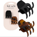kitsch Eco-Friendly Medium Claw Clips 2pc set - Black