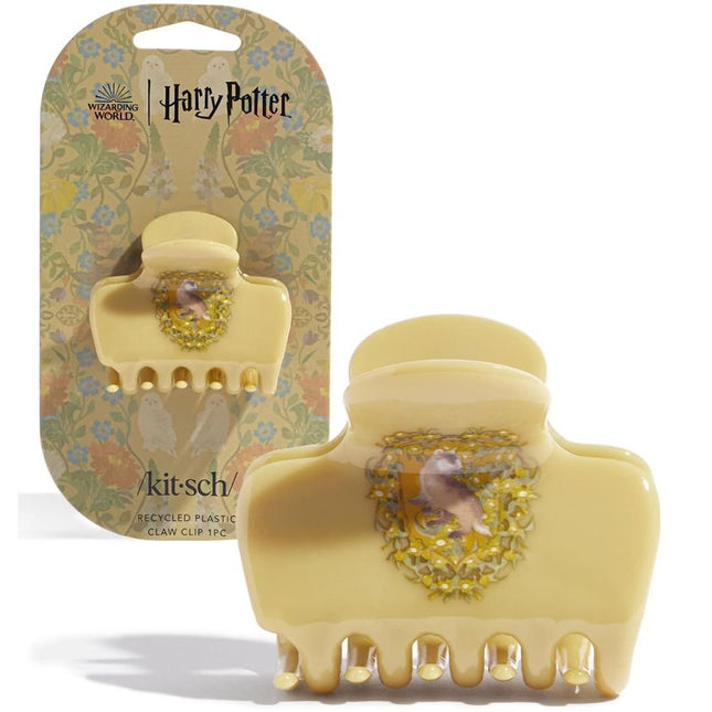 kitsch Harry Potter x Kitsch Recycled Pastic Claw Clip - Hufflepuff