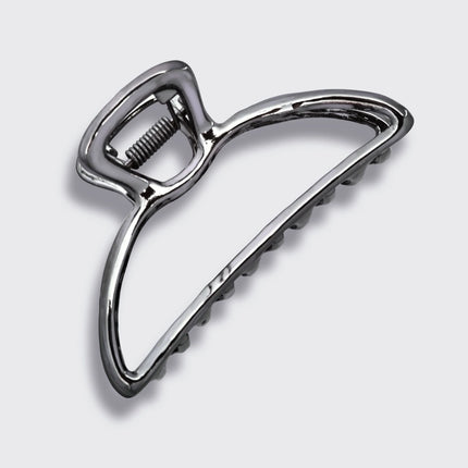 kitsch Open Shape Claw Clip - Hematite