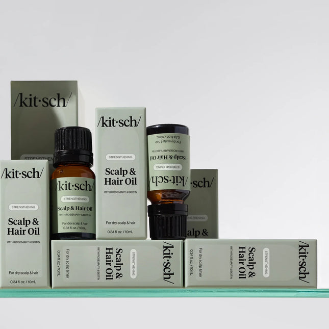 kitsch Strengthening Scalp & Hair Oil with Rosemary & Biotin