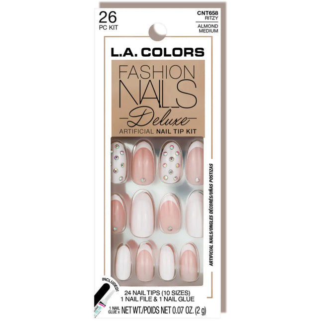 LA Colors Ritzy Fashion Nails Deluxe