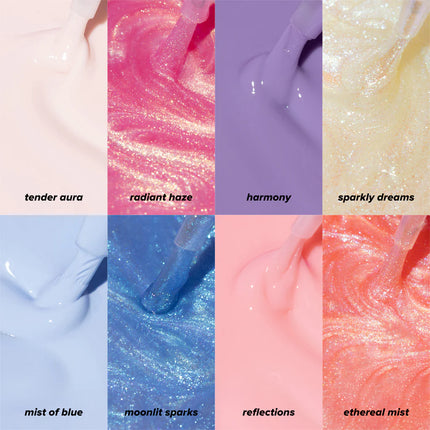 LA Colors Aura Halo Gel Polish - Moonlit Sparks