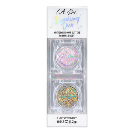 L.A. Girl Dazzling Duo Multidimensional Glitters 2