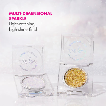 L.A. Girl Dazzling Duo Multidimensional Glitters 3