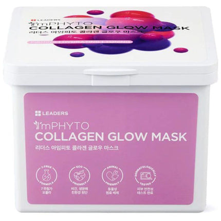 Leaders Cosmetics USA ImPHYTO Collagen Glow Mask (220 ml, 20 Masks)