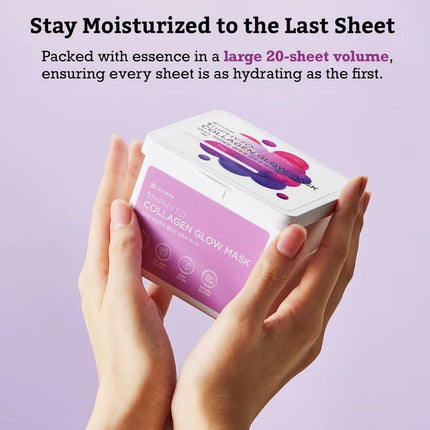 Leaders Cosmetics USA ImPHYTO Collagen Glow Mask (220 ml, 20 Masks)