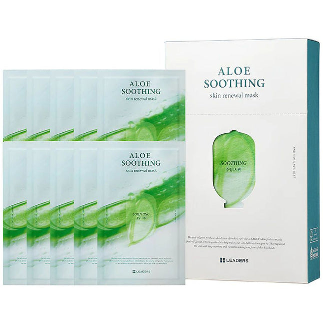 Leaders Cosmetics USA Aloe Soothing Skin Renewal Mask