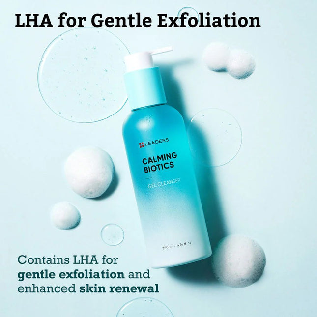 Leaders Calming Biotics Gel Cleanser