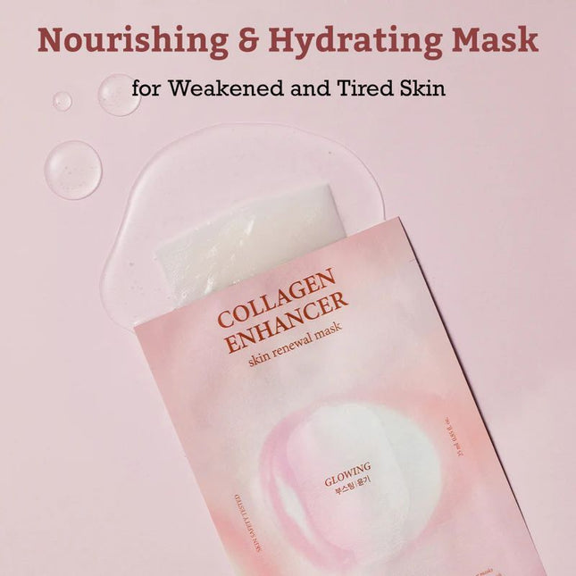 Leaders Cosmetics USA Collagen Enhancer Skin Renewal Mask