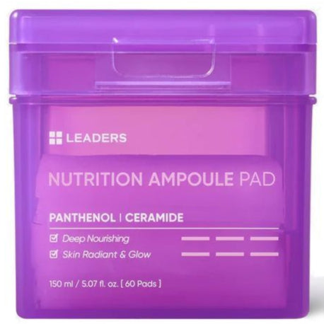 Leaders Cosmetics USA Nutrition Ampoule Pad (60 Pads) 150 ml