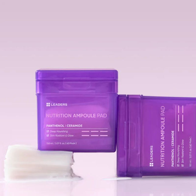 Leaders Cosmetics USA Nutrition Ampoule Pad (60 Pads) 150 ml