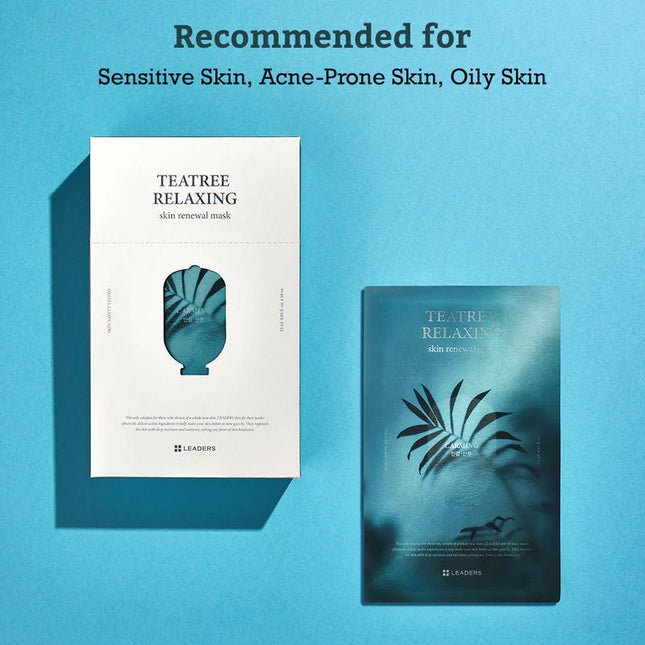 Leaders Cosmetics USA Teatree Relaxing Skin Renewal Mask