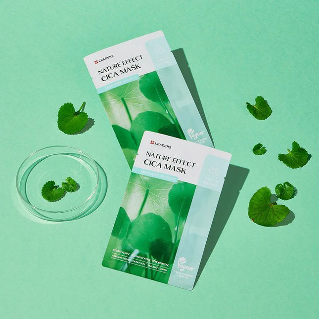 Leaders Cosmetics USA Nature Effect Cica Mask