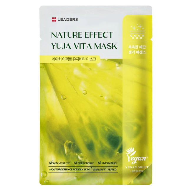 Leaders Cosmetics USA Nature Effect Yuja Vita Mask