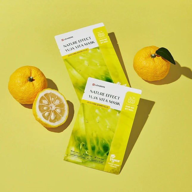 Leaders Cosmetics USA Nature Effect Yuja Vita Mask