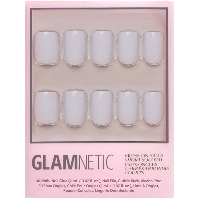 Glamnetic Lilac Gray Press On Nails