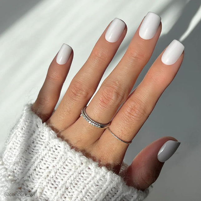 Glamnetic Lilac Gray Press On Nails