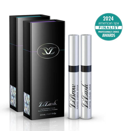LiLash Purified Lash Serum + Purified Eyebrow Serum Duo