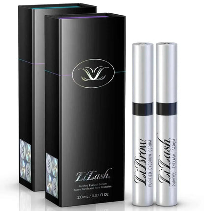 LiLash Purified Lash Serum + Purified Eyebrow Serum Duo
