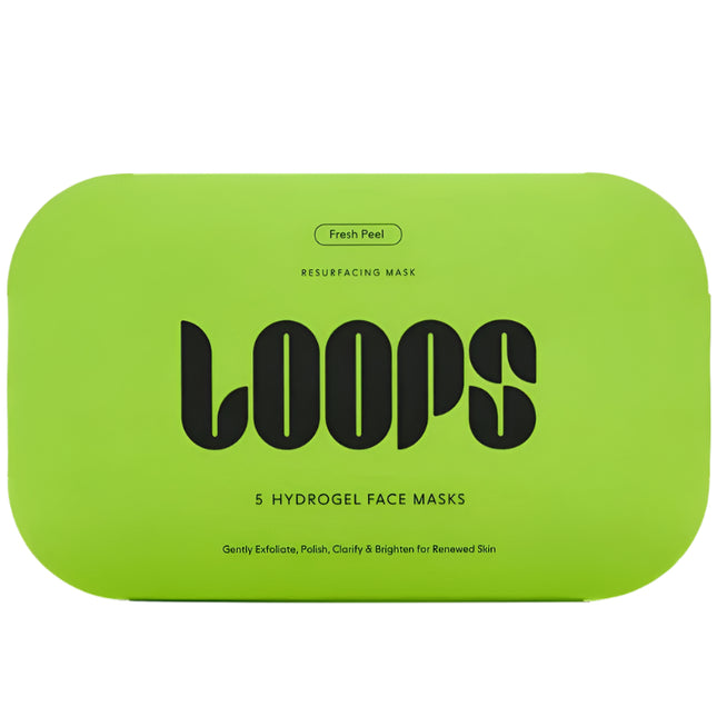 LOOPS Fresh Peel - Resurfacing Hydrogel Face Mask - 5 Pack