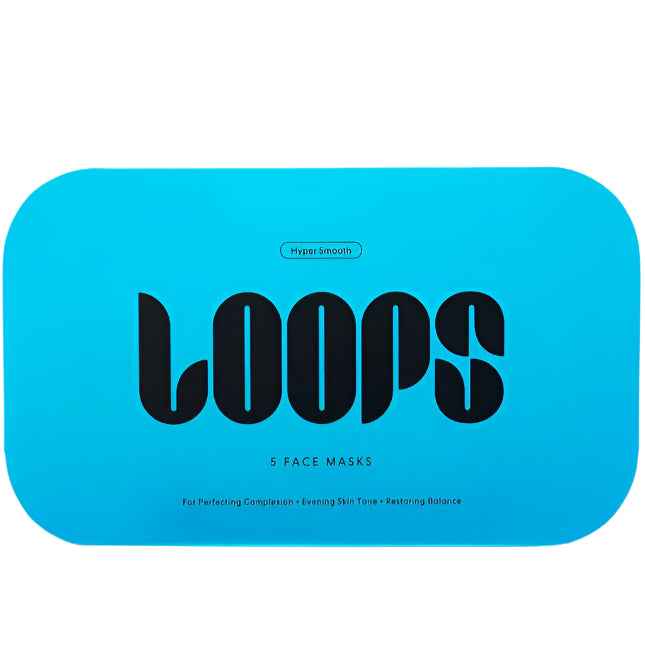 LOOPS Hyper Smooth - Dark Spot Hydrogel Face Mask - 5 Pack