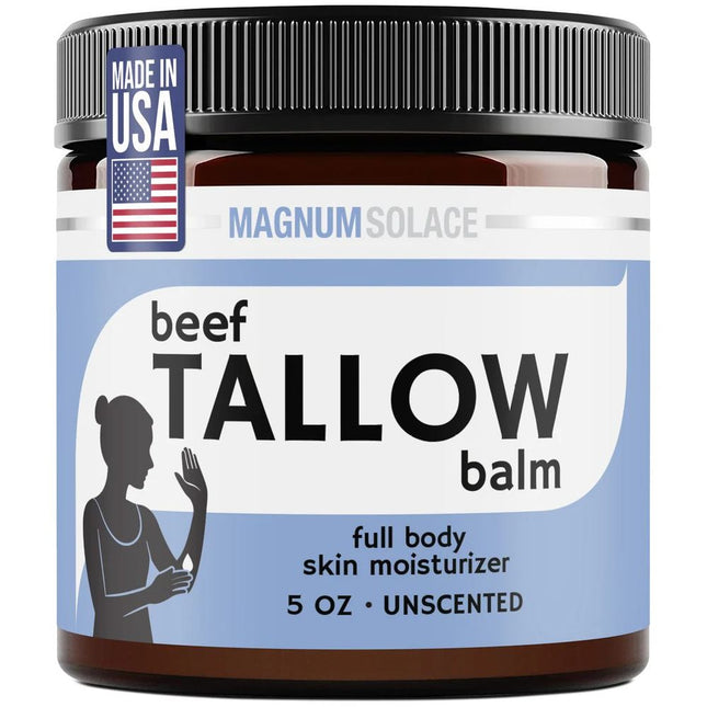 Magnum Solace Beef Tallow Balm - Deep & Long Lasting Moisture