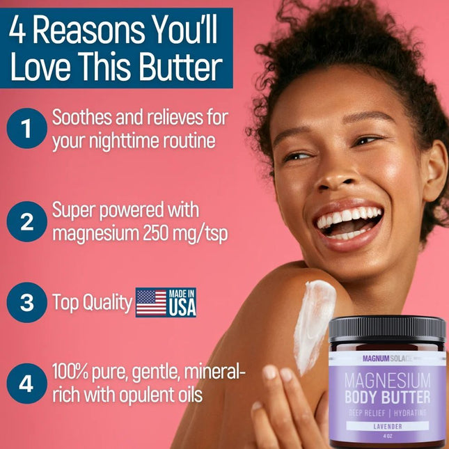Magnum Solace Magnesium Body Butter