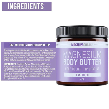 Magnum Solace Magnesium Body Butter