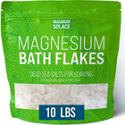 Magnum Solace Magnesium Flakes for Bath, 10 LBS