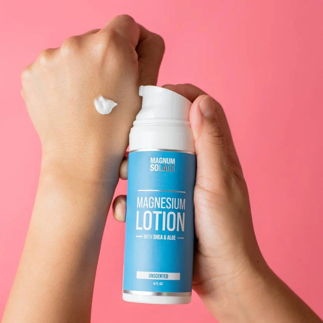 Magnum Solace Magnesium Lotion with Shea Butter & Vitamin E