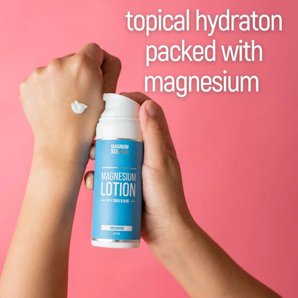 Magnum Solace Magnesium Lotion with Shea Butter & Vitamin E