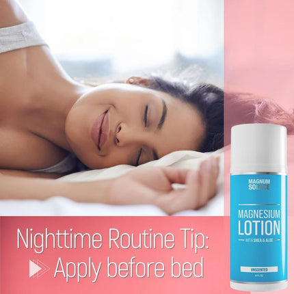 Magnum Solace Magnesium Lotion with Shea Butter & Vitamin E