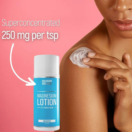 Magnum Solace Magnesium Lotion with Shea Butter & Vitamin E