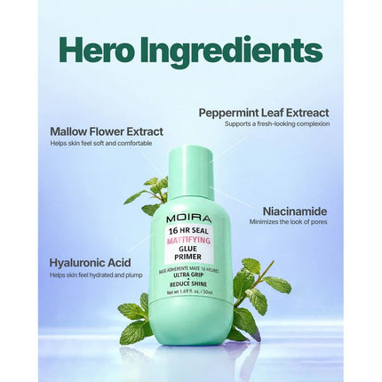 Moira 16HR Seal Mattifying Glue Primer