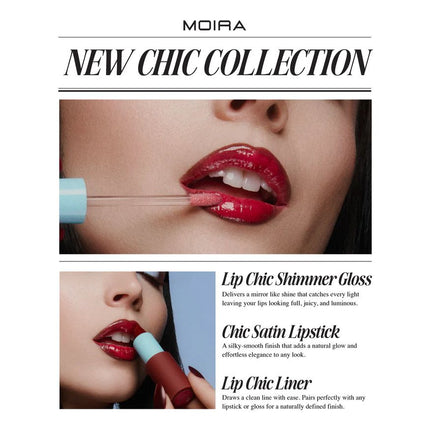 Moira Lip Chic Shimmer Gloss