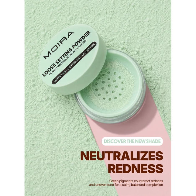 Moira Loose Setting Powder - Mint