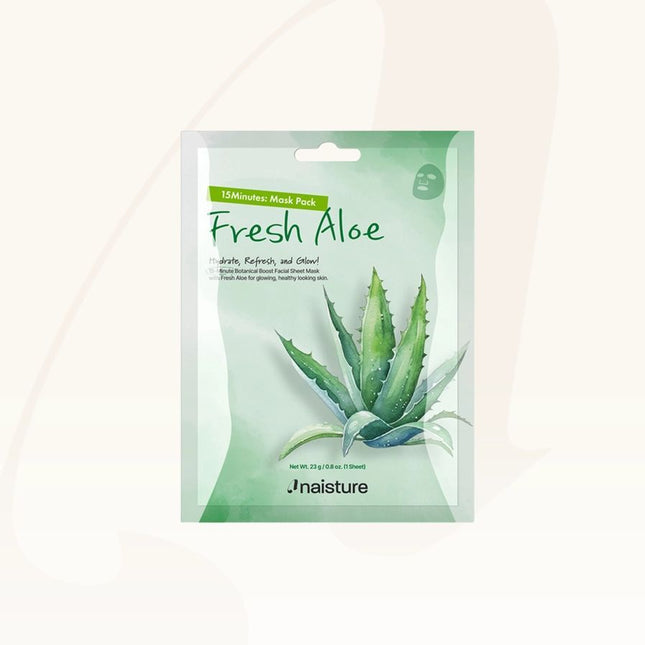 Naisture 15 Minutes Sheet Mask (10pc)