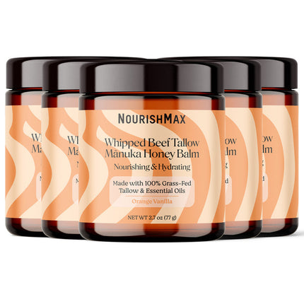 NourishMax Whipped Beef Tallow Manuka Honey Balm